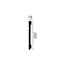 NMC Wallstyl FD20 (200 x 18 mm), lengte 2 m