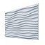 Art Décor 3D WALL PANEL W 341 Wave / Liquid Polyurethaan (120 x 60 x 2.5 cm)