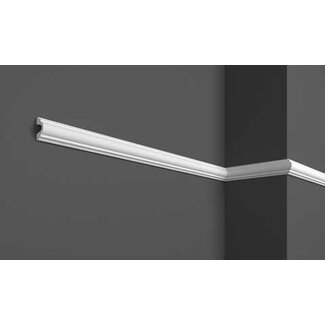 Grand Decor Wandplint HCR501 (29 x 16 mm),  lengte 2 m
