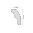 Homestar S25 (25 x 15 mm), lengte 2 m