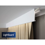 Lijst & Ornament Gordijnkoof LED QL035 (120 x 40 mm), lengte 2 m