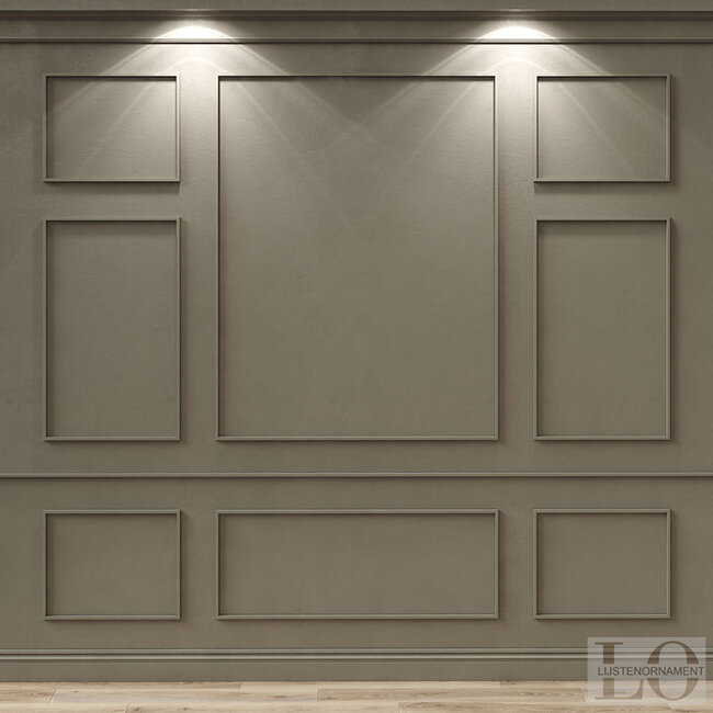 Lijst & Ornament Plint MD010 (15 x 15 mm), lengte 2 m