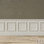Lijst & Ornament Sierlijst Plint MD002 – Afwerklijst lambrisering (40x18mm) | Lengte 2 meter