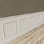 Lijst & Ornament Plint MD413 (25 x 12 mm), HDPS, lengte 2 m