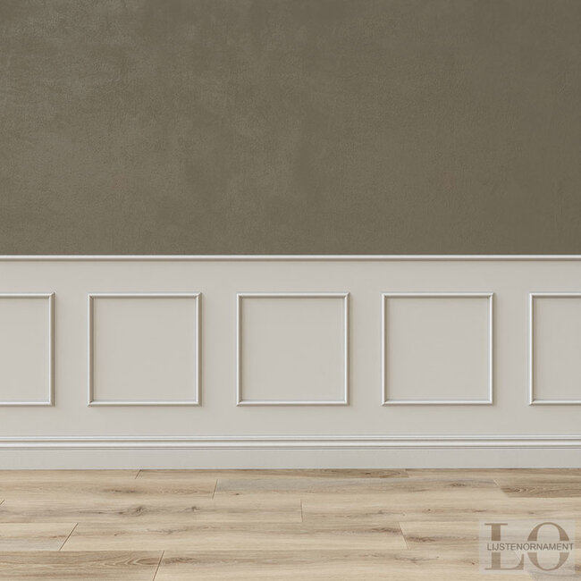 Grand Decor Kaderlijst CR954 / M220 (21 x 10 mm), polyurethaan, lengte 2 m
