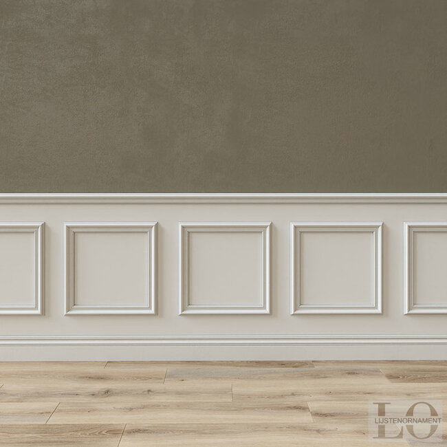 Grand Decor CR889 (62 x 26 mm) polyurethaan, lengte 2 m