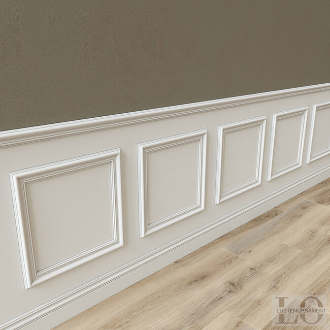 Grand Decor CR889 (62 x 26 mm) polyurethaan, lengte 2 m