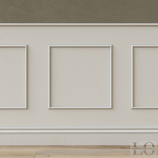 Lijst & Ornament Plint MD003 (22 x 10 mm), lengte 2 m