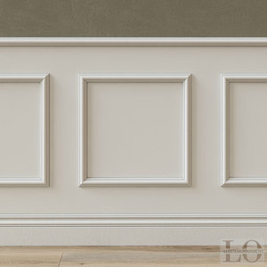 Lijst & Ornament Sierlijst Plint MD002 – Afwerklijst lambrisering (40x18mm) | Lengte 2 meter