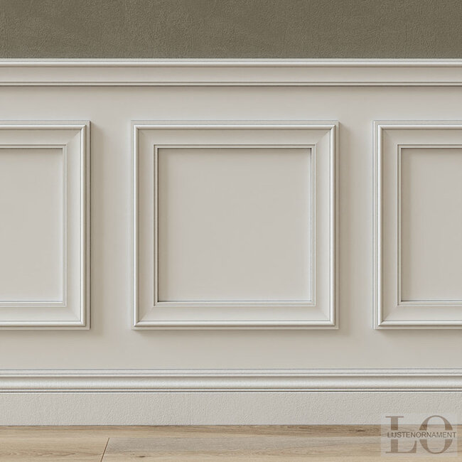 Lijst & Ornament Plint MD007 (73 x 23 mm), lengte 2 m