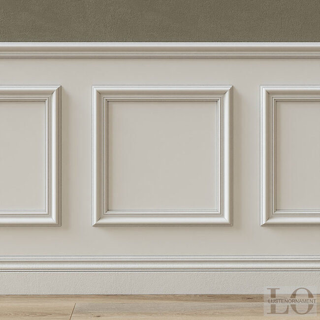 Grand Decor CR889 (62 x 26 mm) polyurethaan, lengte 2 m
