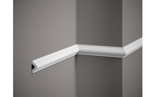 Lijst & Ornament Kaderlijst MDD332 (41 x 17 mm), polyurethaan, lengte 2 m OP = OP