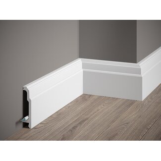 Lijst & Ornament Plint MD363 (106 x 23 mm), lengte 2 m