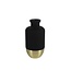 Countryfield  Fles Naomi S zwart/goud-L13B13H25CM