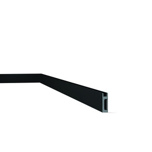 NMC Wallstyl  IL10 BLACK (80 x 23 mm), HDPS, lengte 2 m