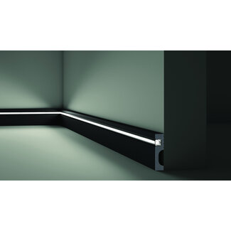 NMC Wallstyl  IL11 BLACK (80 x 20 mm), HDPS, lengte 2 m