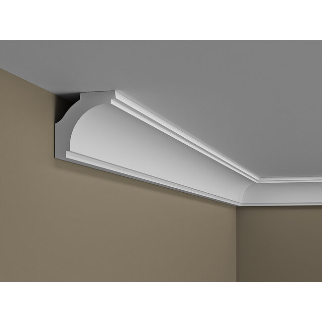 Italstyl Plafondlijst IT765 – Sierlijst 70 x 70 mm, lengte 200 cm (XPS)