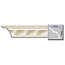 Grand Decor Kroonlijst C919  (140 x 137 mm), polyurethaan, lengte 2 m