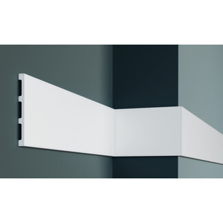 Grand Decor Platte plint CR958 (148 x 13 mm) polyurethaan, lengte 2 m