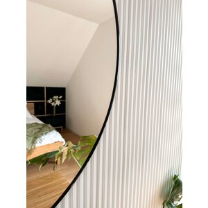 Lijst & Ornament 3D Wall Panel L0101T LAMELLI STRETTO | 12 cm breed | lengte 2 meter | Wit