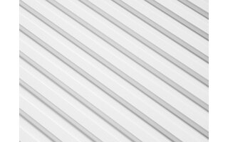 Lijst & Ornament Wall Panel L0101T LAMELLI STRETTO | 12 cm breed | lengte 2 meter | Wit