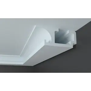 Tesori KD409 LED Lichtkoof Plafond 250x120 mm – Koof geschikt voor Spotjes en LEDstrip (1,15 m)