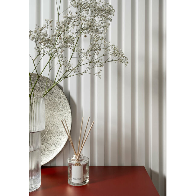 Lijst & Ornament Wall Panel L0301T LAMELLI LARGO | 11,5 cm breed | lengte 2 meter | Wit