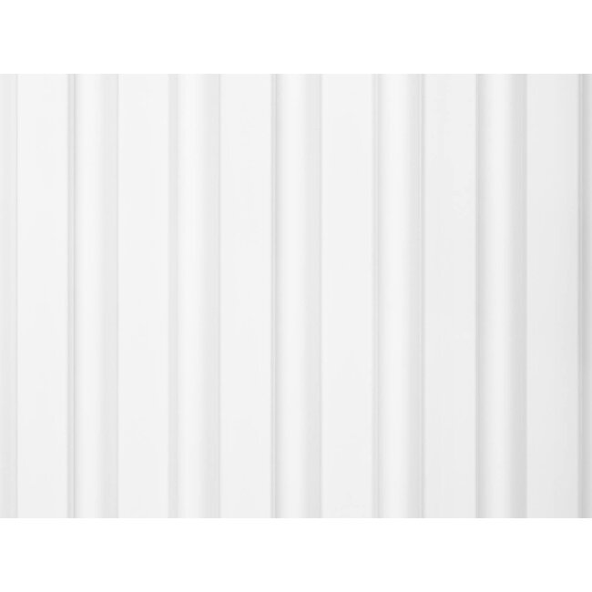 Lijst & Ornament Wall Panel L0301T LAMELLI LARGO | 11,5 cm breed | lengte 2 meter | Wit