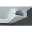 Tesori KD410 Plafondkoof voor Indirecte & Directe LED-Verlichting – 24 x 11 cm, 115 cm lang