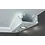 Tesori KD410 Plafondkoof voor Indirecte & Directe LED-Verlichting – 24 x 11 cm, 115 cm lang