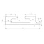 Tesori KD411 (400 x 100 mm), lengte 1,15 m, Koof LED voor indirecte / directe verlichting XPS