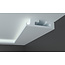 Tesori KD411 (400 x 100 mm), lengte 1,15 m, Koof LED voor indirecte / directe verlichting XPS