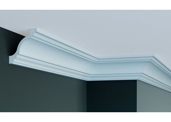 Grand Decor Kroonlijst P835 / K262 (83 x 83 mm), polyurethaan, lengte 2 m