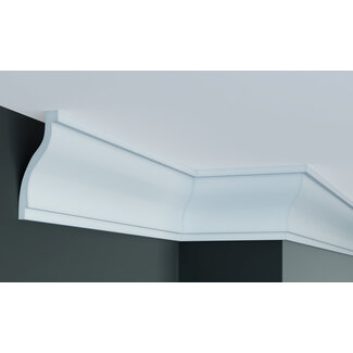 Grand Decor Plafondlijst P918 (130 x 60 mm), polyurethaan, lengte 2 m