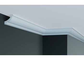 Grand Decor Plafondlijst P920 / K229 (50 x 50 mm), polyurethaan, lengte 2 m