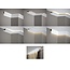 Lijst & Ornament QL024 Multi Plint (85 x 30 mm), HDPS, lengte 2 m