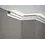 Lijst & Ornament QL024 Multi Plint (85 x 30 mm), HDPS, lengte 2 m