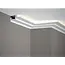 Lijst & Ornament QL024 Multi Plint (85 x 30 mm), HDPS, lengte 2 m