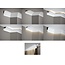 Lijst & Ornament QL025 Multi Plint (110 x 60 mm), HDPS, lengte 2 m