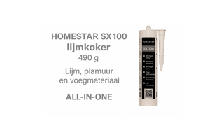 Homestar Lijmkoker SX100 (490 g)