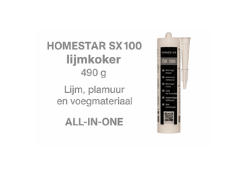 Homestar Lijmkoker SX100 (490 g)