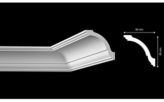 Homestyl NAS (80 x 80 mm), lengte 2 m