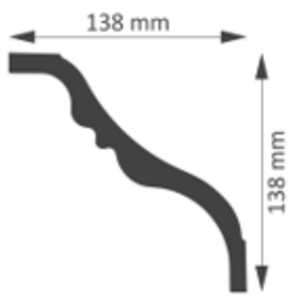Homestyl NMT200 (138 x 138 mm), lengte 2 m