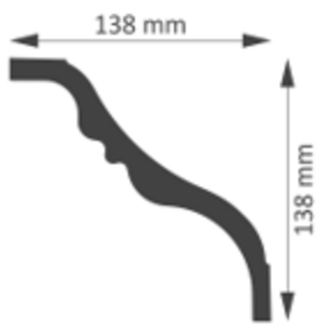 Homestyl NMT200 (138 x 138 mm), lengte 2 m