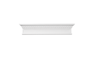 Grand Decor Fronton D419 (123,5 х 25 x 9 cm), polyurethaan