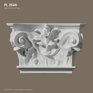 Grand Decor Pilaster PL254N kapiteel (21,3 x 13,5 cm)