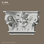 Grand Decor Pilasterkapiteel PL254N - polyurethaan, 21,3 x 13,5 cm