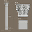 Grand Decor Pilasterkapiteel PL257 - polyurethaan, 41,9 x 34,5 cm