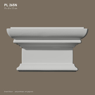 Grand Decor Pilaster PL265N kapiteel (31 x 17 cm)