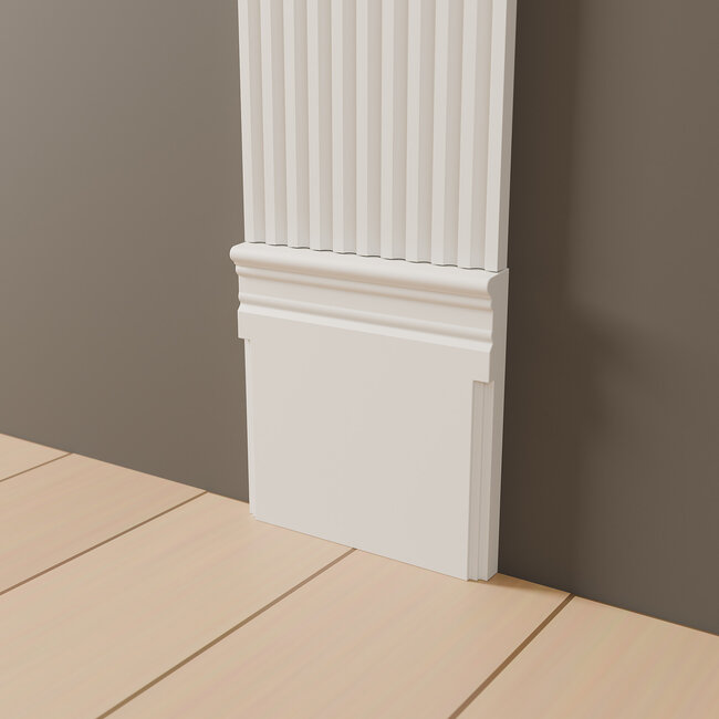 Grand Decor Pilastervoet PL271 - polyurethaan, 24,7 x 25,5 cm